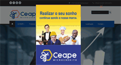 Desktop Screenshot of ceapese.org.br